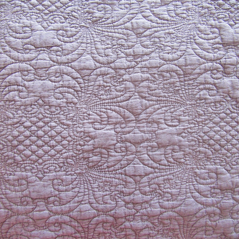 stone washed embroidery quilt bedspread