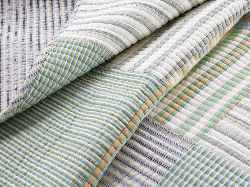 real patchwork quilt handmade bedspread
