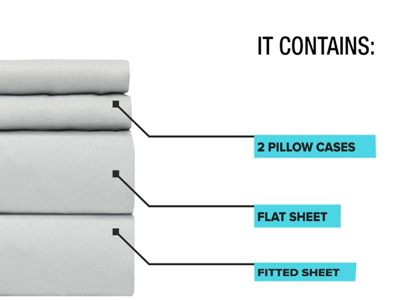 bed sheet 4pc set