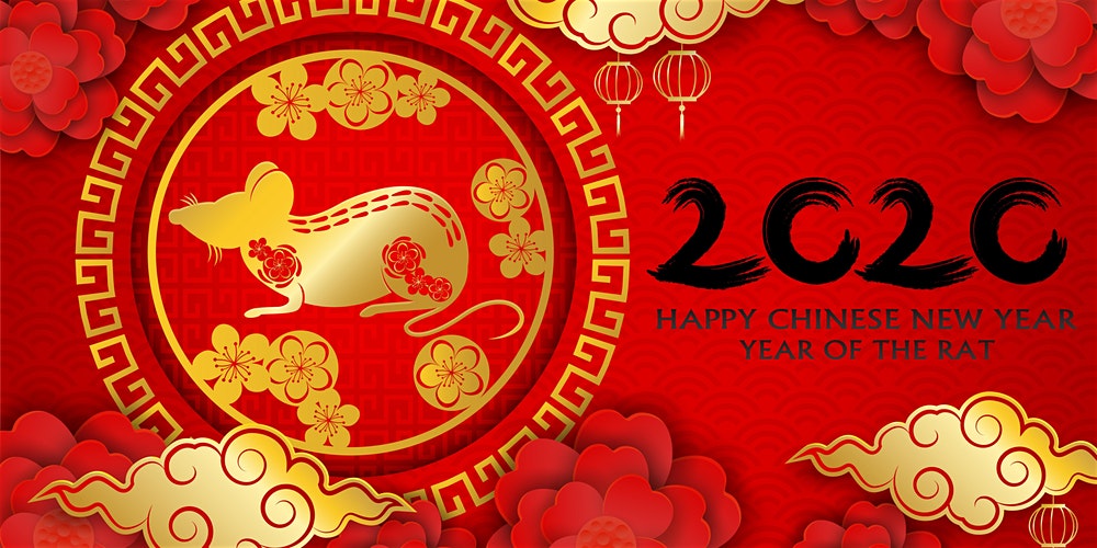 2020 chinesischer Neujahrsfeiertag